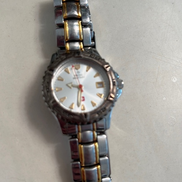 Swiss Military Watch Stainless Steel Water Resistant Silver & Gold main image 6